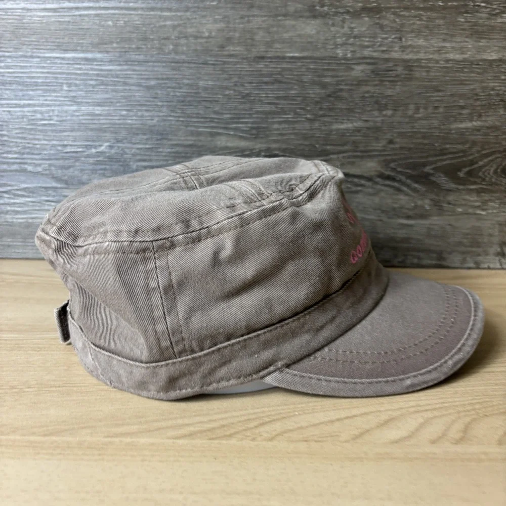 Gozzer Ranch Hat Cap Strap Back Embroidered Cadet Army Cap Outdoors Womens
